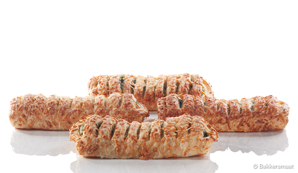 Spinazie feta broodje